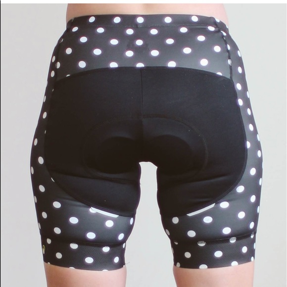 Women’s Classic Dot 8” Cycle/Bike Shorts - Picture 3 of 7